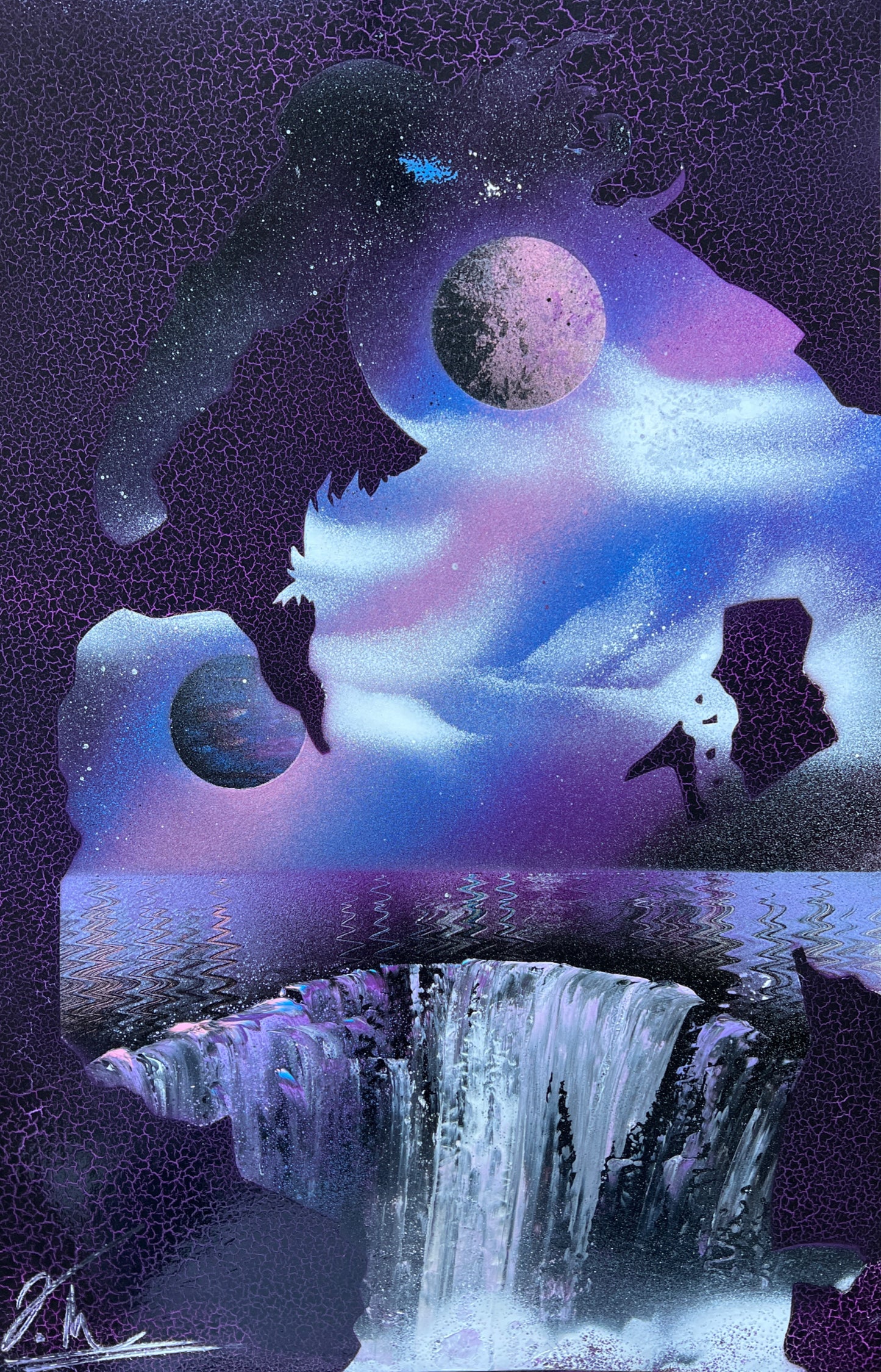 The Final Stand - Spray Paint Art